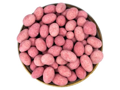 Zdravoslav Malinové mandle v bílé čokoládě 250 g