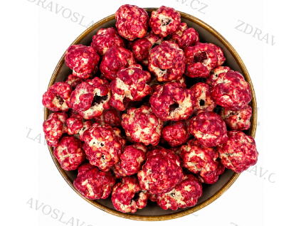Zdravoslav Mrazem sušené maliny v bílé čokoládě 250 g