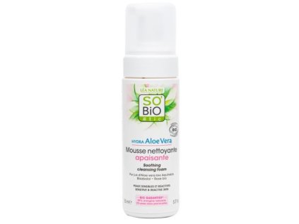 SO´BiO étic Pěna čisticí zklidňující Aloe Vera BIO 150 ml