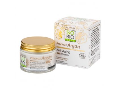 SO´BiO étic Krém denní BIO Anti-age Precieux Argan 50 ml