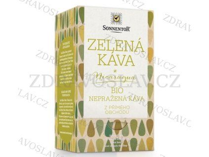 Sonnentor Zelená káva BIO 54 g