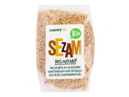 Country Life Sezam neloupaný BIO 100 g