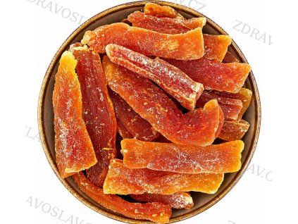 Zdravoslav Papaya plátky s cukrem 500 g