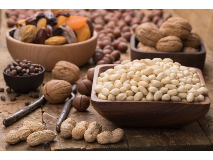 Zdravoslav Arašídy nepražené nesolené Jumbo 500 g