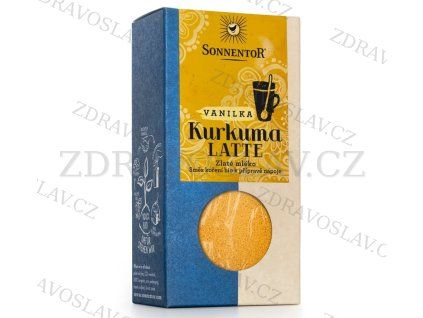 Sonnentor Kurkuma latte vanilka BIO 60 g