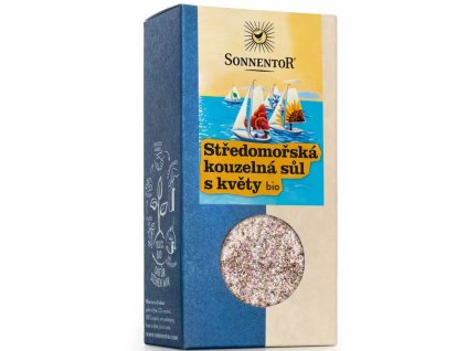 Sonnentor Sůl středomořská kouzelná s květy BIO 120 g