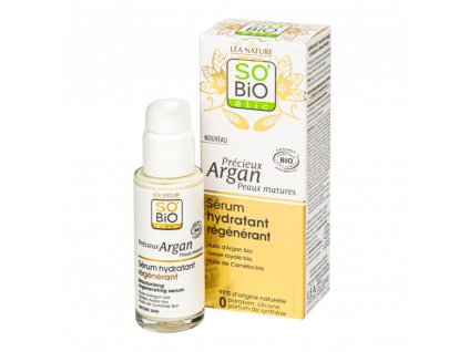 SO’BiO étic Sérum hydratační a regenerační BIO 30 ml zralá pleť Precieux argan