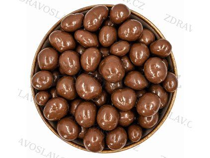 Zdravoslav Mrazem sušené jahody v mléčné čokoládě 250 g