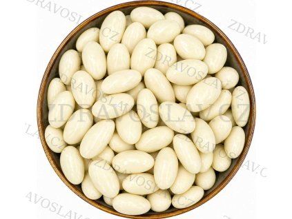 Zdravoslav Mandle v bílé čokoládě 250 g