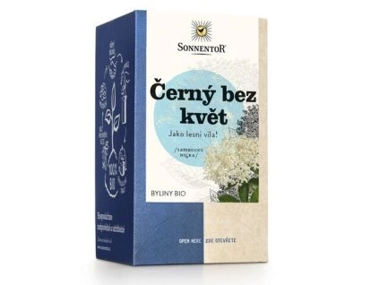 Sonnentor Čaj Černý bez květ BIO 27 g
