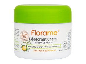 Florame Deodorant krémový 24h citronová verbena BIO 50 g
