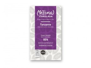Míšina Čokoláda Tmavá čokoláda 85% Tanzanie 50 g