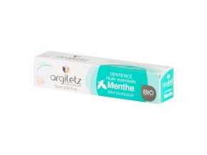 Argiletz Zubní pasta s bílým jílem máta BIO 75 ml