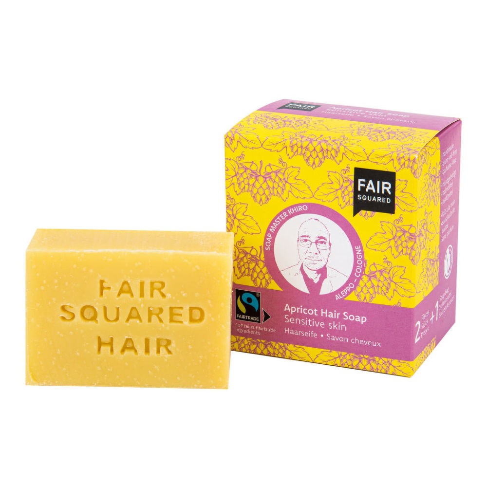 Fair Squared tuhý šampon meruňkový 2 x 80 g