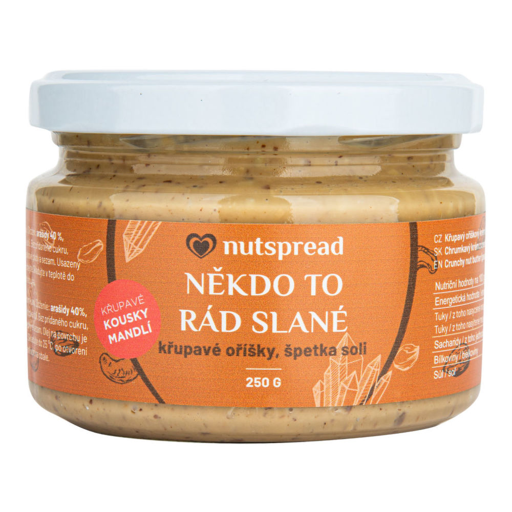 Nutspread Krém Někdo to rád slané 250 g