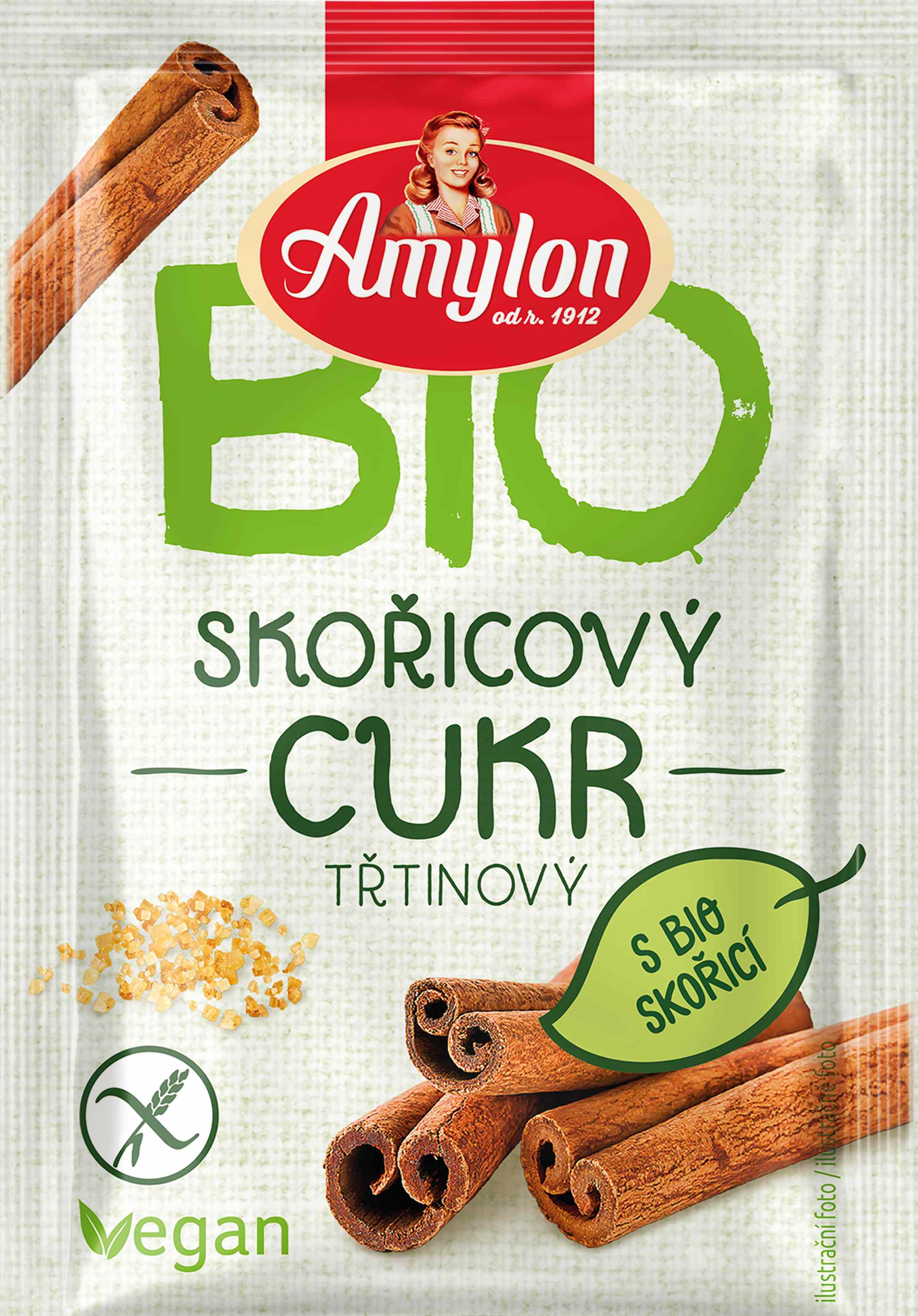 Levně Amylon Cukr skořicový BIO 20 g