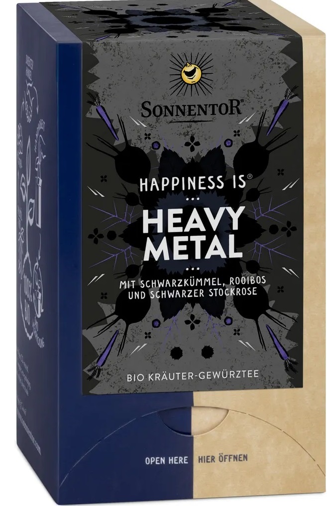 Levně Sonnentor Čaj Heavy metal BIO 27 g
