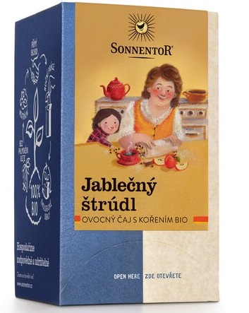 Levně Sonnentor Čaj Jablečný štrúdl BIO 45 g
