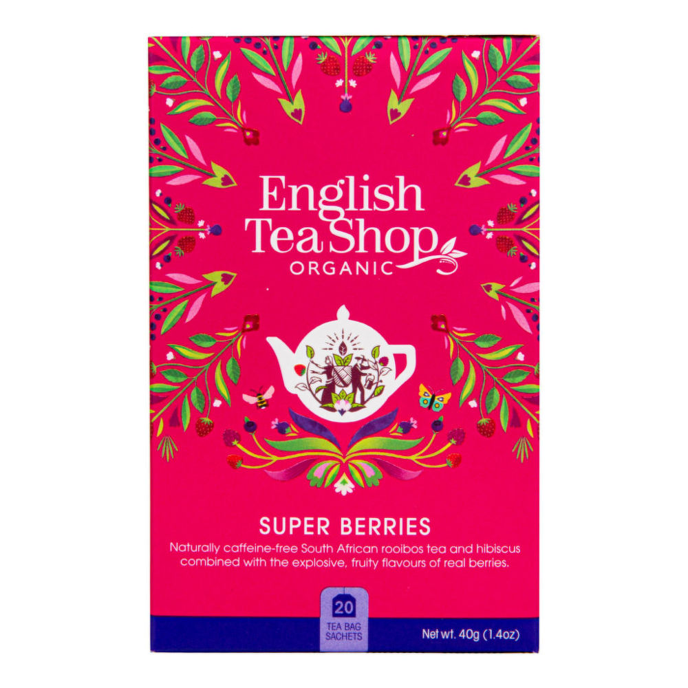 English Tea Shop Čaj Super ovocný BIO sáčky 20 Ks