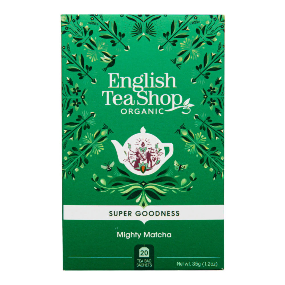 English Tea Shop Čaj Mocná Matcha BIO sáčky 20 Ks