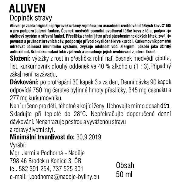 Naděje Aluven SV13 50 ml