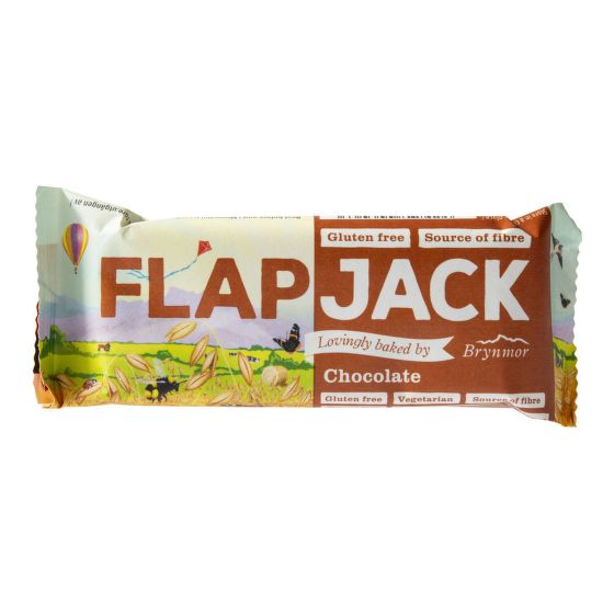 Brynmor Flapjack ovesný s polevou s čokoládovou příchutí bezlepkový 80 g