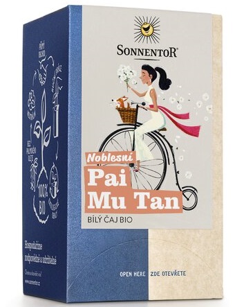 Levně Sonnentor Čaj Pai Mu Tan Bílý BIO 18 g