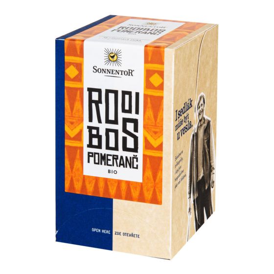 Sonnentor Čaj Rooibos pomeranč BIO 32,4 g