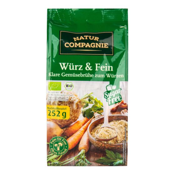 Natur Compagnie Bujon zeleninový BIO 252 g