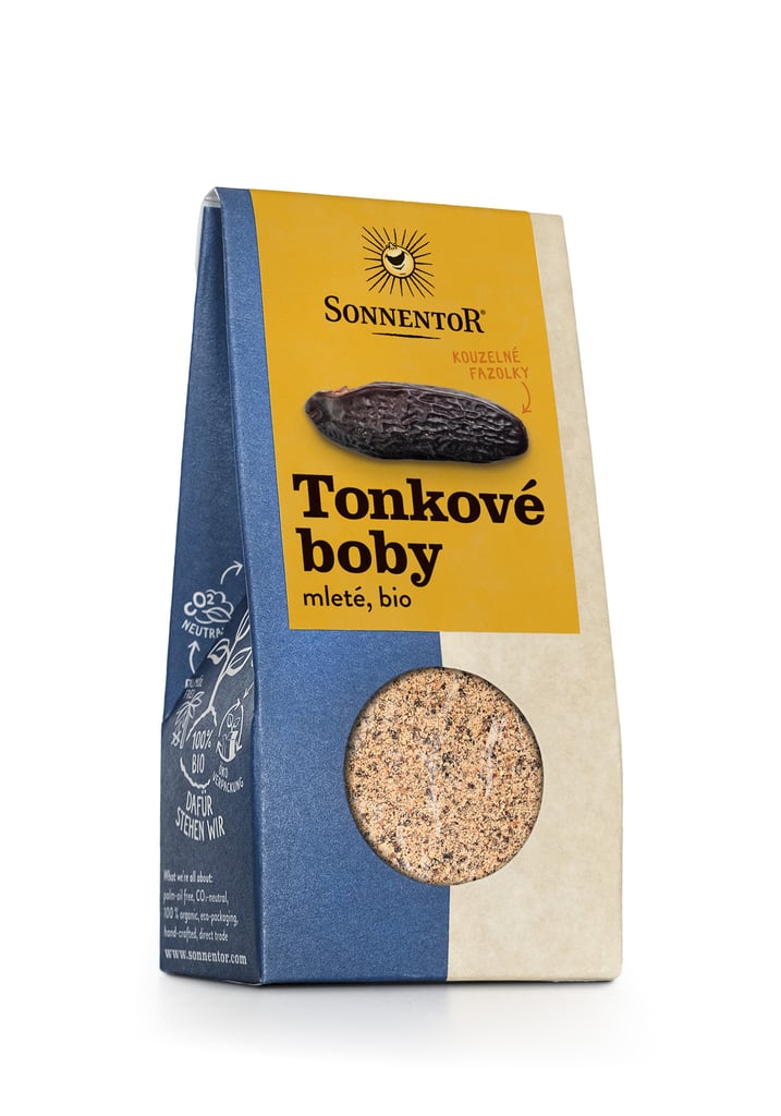 Levně Sonnentor Boby tonkové mleté BIO 35 g