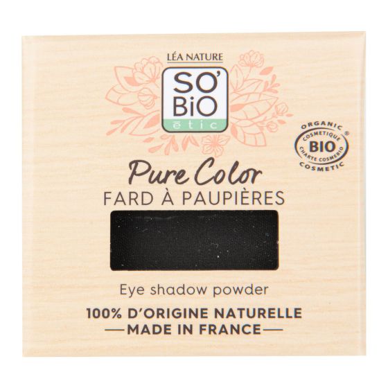 SO´BiO étic Stíny oční přírodní 05 černý onyx Pure Color BIO 3 g