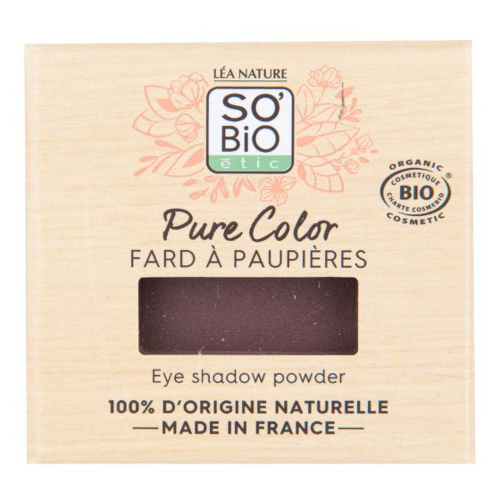 SO´BiO étic Stíny oční přírodní 07 fialová švestka Pure Color BIO 3 g