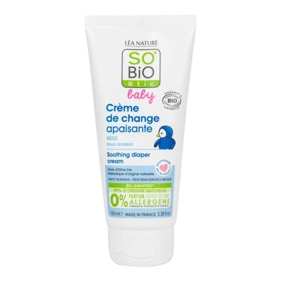 SO´BIO étic Krém pro děti — zklidňující pod plenky BABY BIO 100 ml