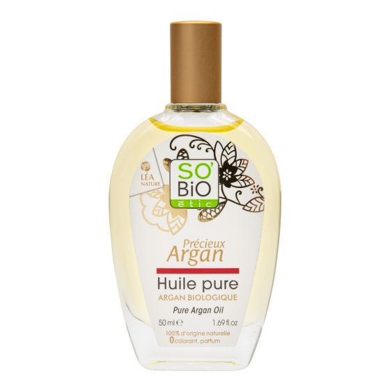 SO´BIO étic Olej pleťový argan BIO 50 ml