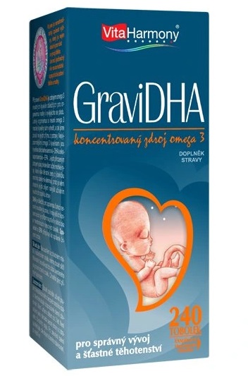 VitaHarmony GraviDHA 240 tablet