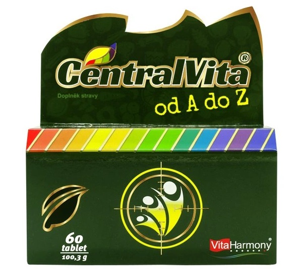 VitaHarmony CentralVita od A do Z multivitamín 60 tablet