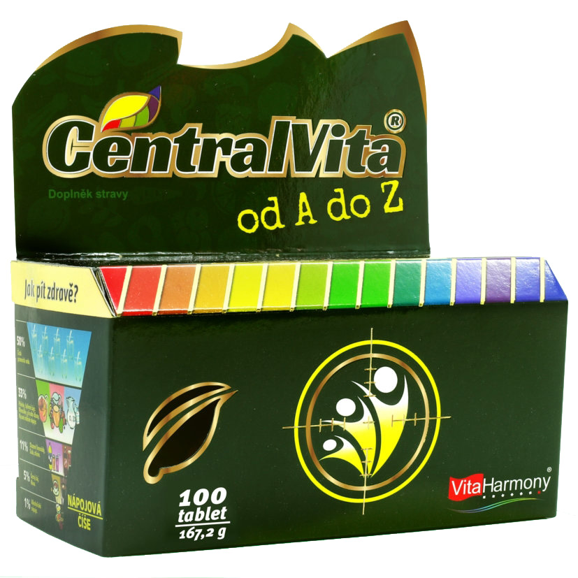 VitaHarmony CentralVita od A do Z multivitamín 100 tablet