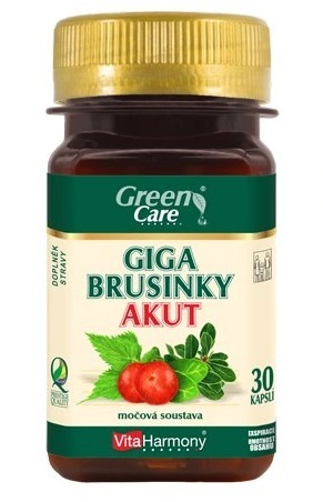 VitaHarmony Giga brusinky akut 30 tablet