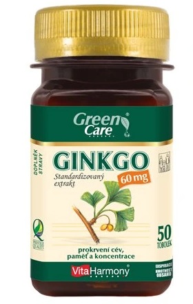 Levně VitaHarmony Ginkgo (60 mg) 50 tablet