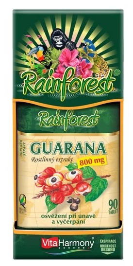 Levně VitaHarmony Guarana (800 mg) 90 tablet