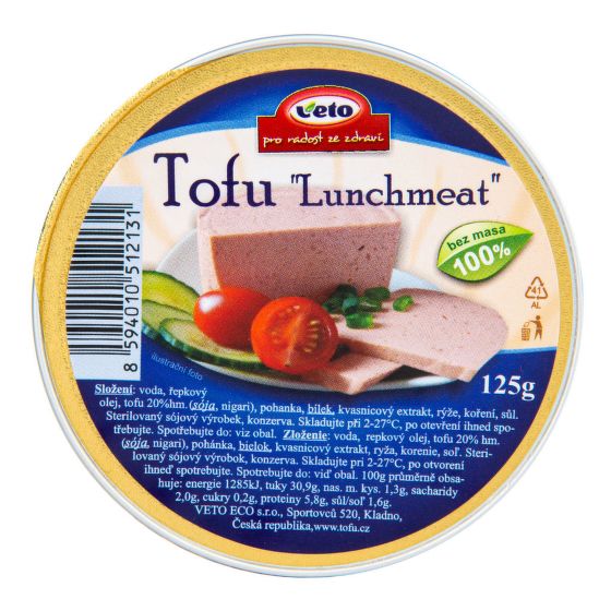 Veto Eco Tofu Lunchmeat 125 g