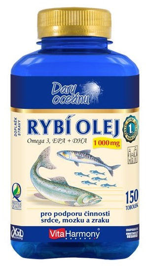 VitaHarmony Rybí olej (1000 mg) 150 tablet