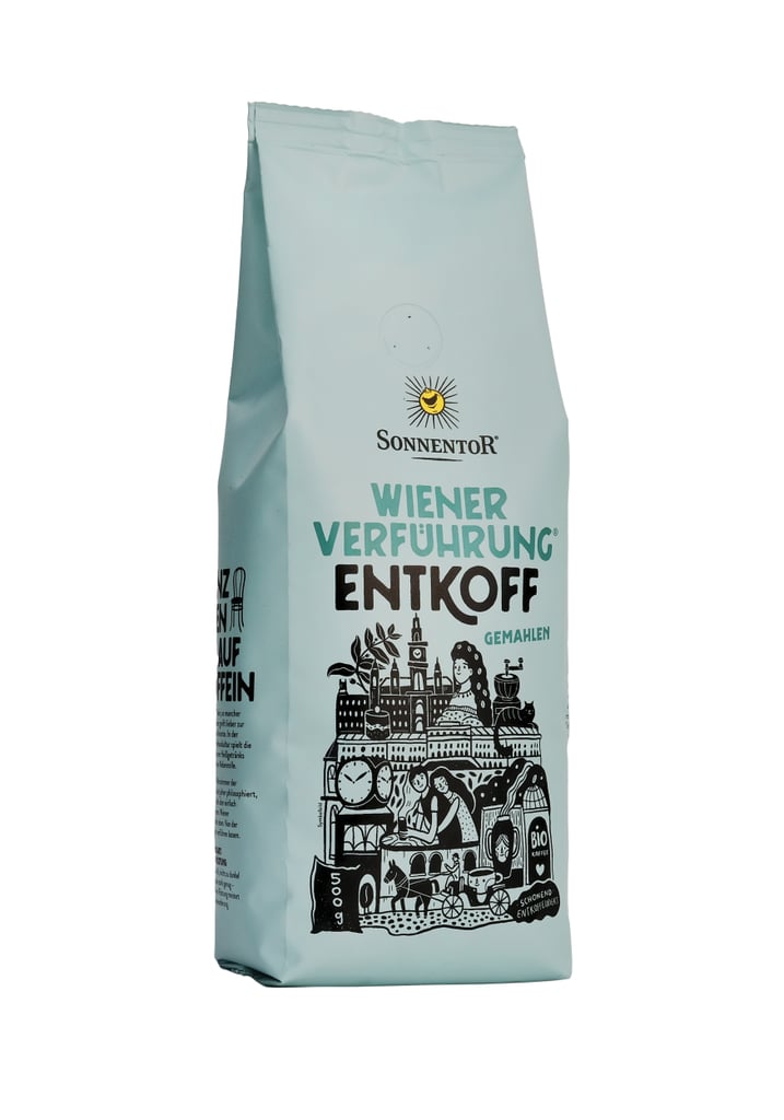 Sonnentor Sonentor Káva Vídeňské pokušení bez kofeinu mletá BIO 500 g