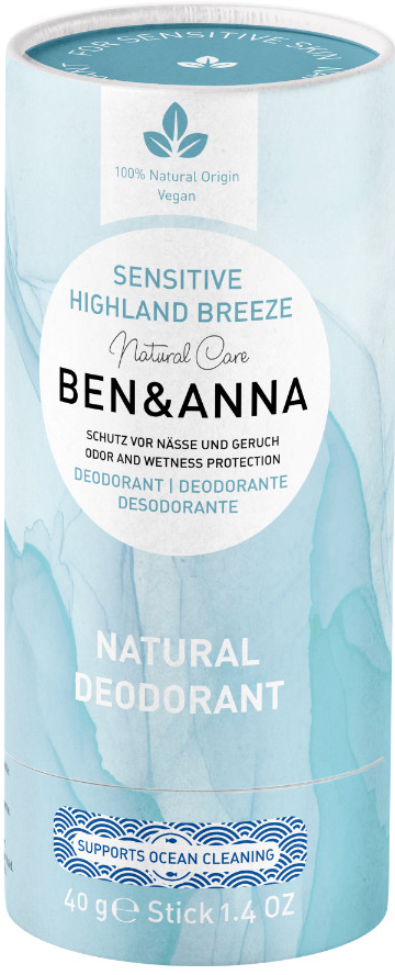 Ben & Anna Tuhý deodorant Sensitive - Horský vánek 40 g