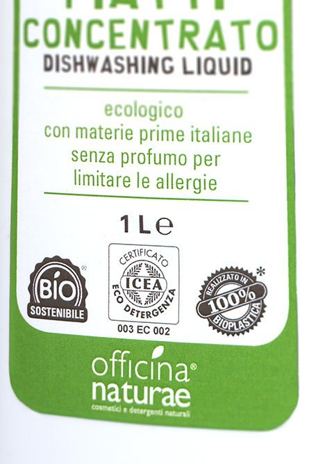 Officina Naturae Extra koncentrovaný gel na nádobí - bez parfemace 1000 ml
