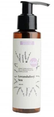 Kvitok Jemný sprchový gel s prebiotickým komplexem Levandulový sen - s jemnou bylinnou vůní100 ml