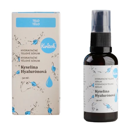 Kvitok Hydratační tělové sérum - Kyselina hyaluronová- intenzivní hydratace 50 ml