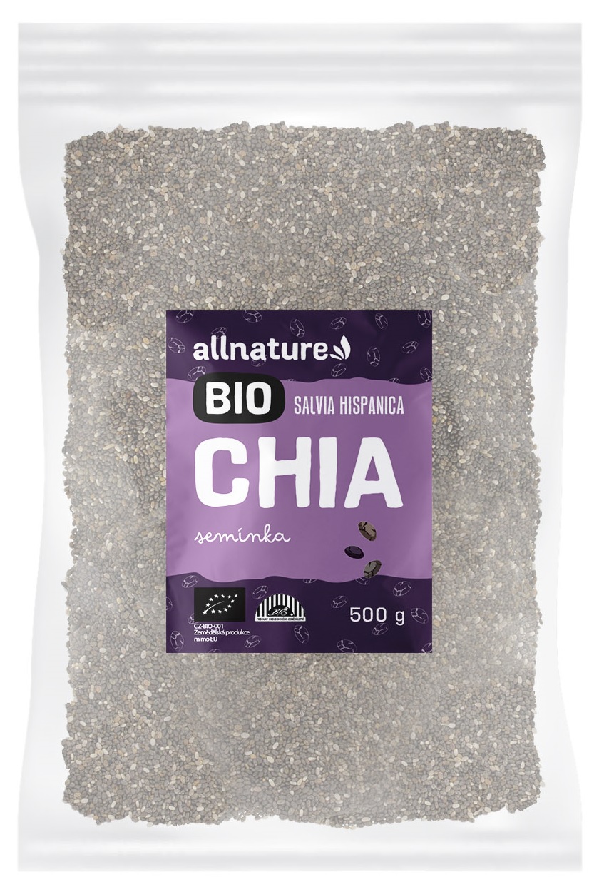 Allnature Chia semínka BIO 500 g