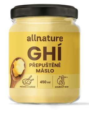 Levně Allnature Ghí 450 ml