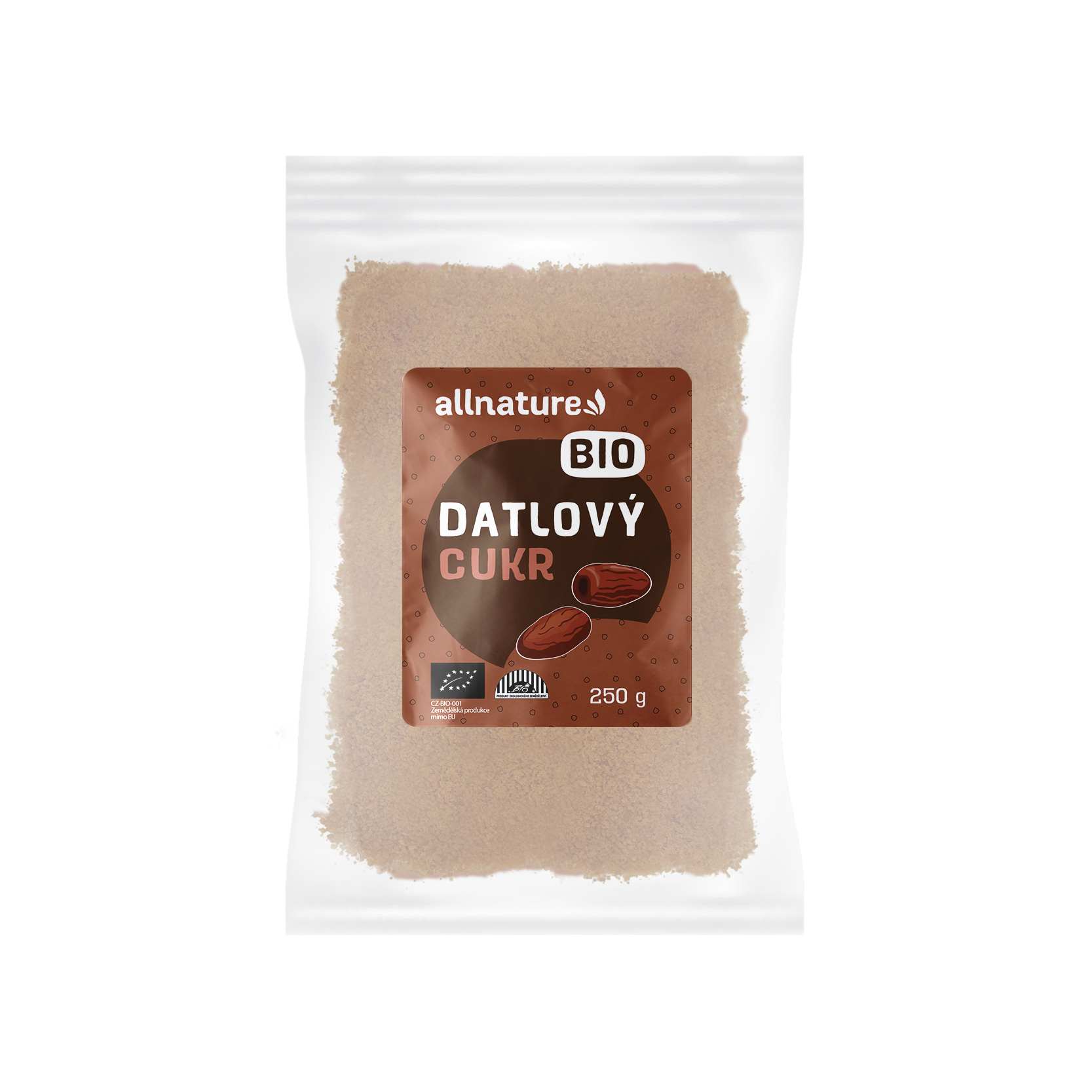 Allnature Cukr datlový BIO 250 g EXP. 31.3.2024